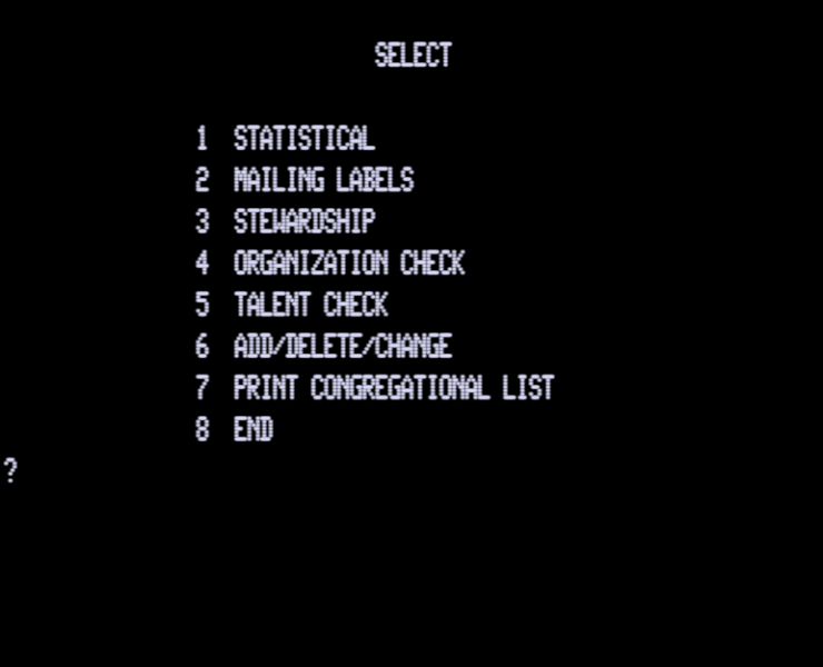 Screen shot